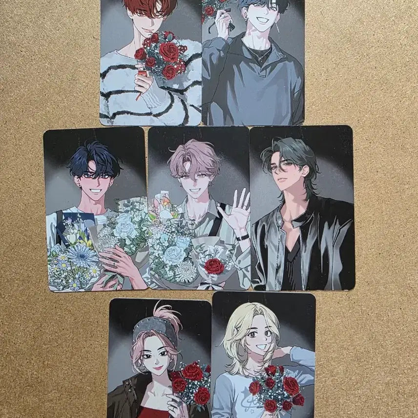 [BUNJANG] B-ONEX Sketch 1st Visit Photocard Bundle Set / 비온아넥스 스케치 1차 방문포카 방포 일괄
