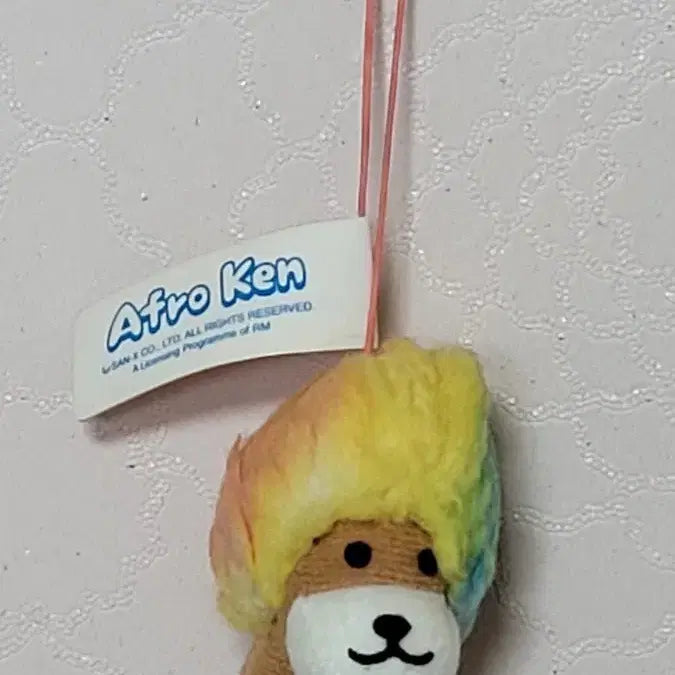 [BUNJANG] Vintage Sanrio Appoken Mascot Doll Keyring / 빈티지 산 엑스 아프로켄 마스코트 인형 키링/ 희소성 ( 소장용 )