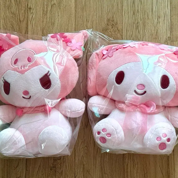 [BUNJANG] Sanrio Cherry Blossom 25cm Medium Plush Bundle Set / 산리오 벚꽃 체리블라썸 25cm 중형 인형 일괄