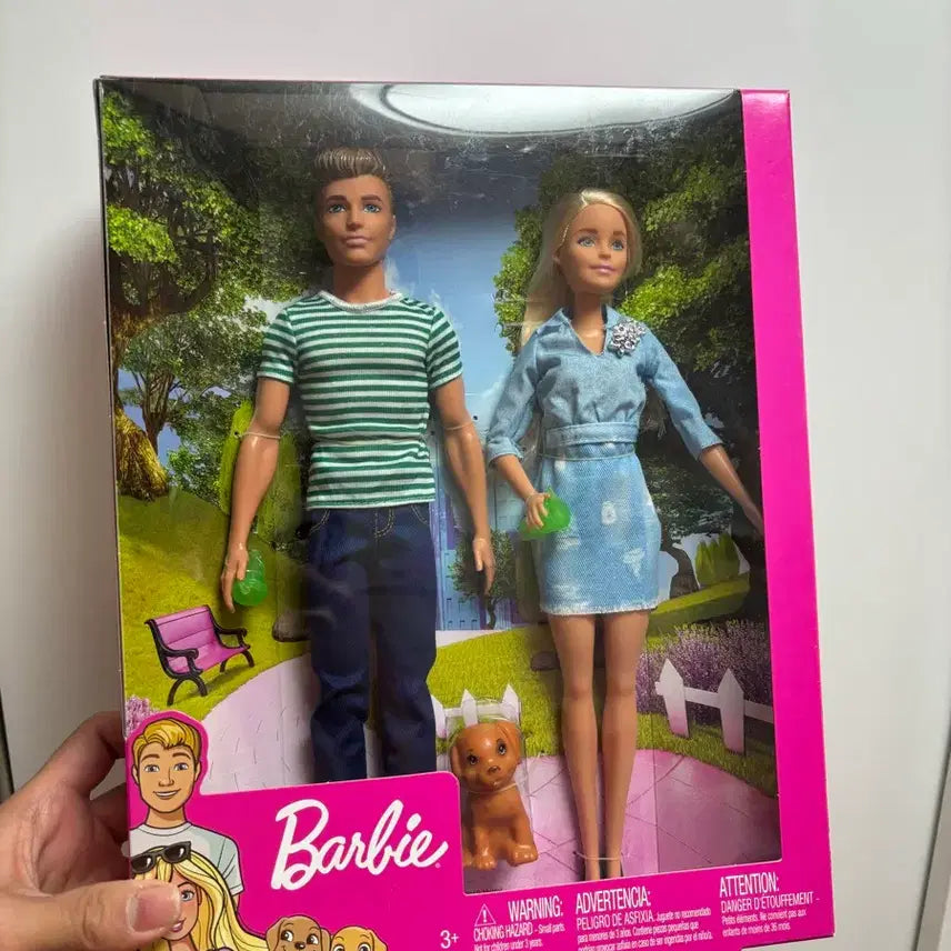 [BUNJANG] Barbie Ken Doll Picnic Set (Sealed) / 바비인형 바비 켄 세트 미개봉 산책세트