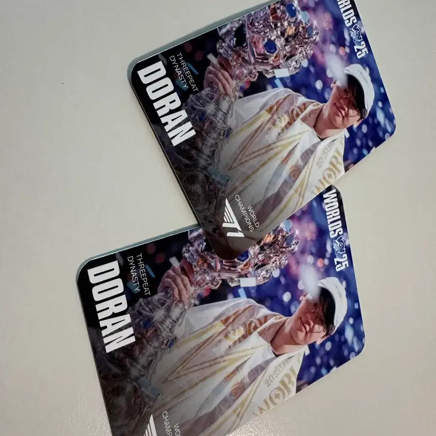 [BUNJANG] T1 Doran Worlds 2025 Photocard / T1 Worlds 2025 도란 포카