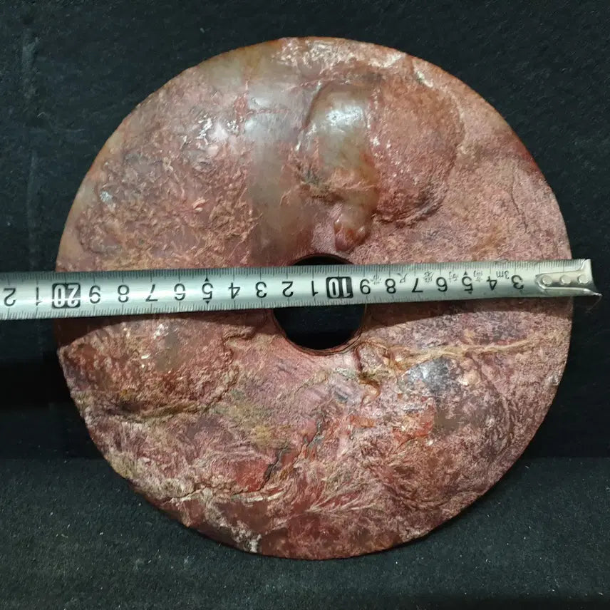 [BUNJANG] Hongshan Jade Disc with Three Turtles / (수원만물)출토 홍산옥기 3마리 거북 옥벽