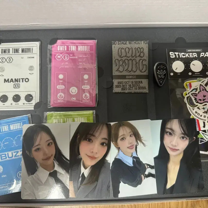 [BUNJANG] QWER 1st Membership Kit Full Set (Photocard, Poster Excluded) / QWER 1기 멤버쉽키트 풀구성