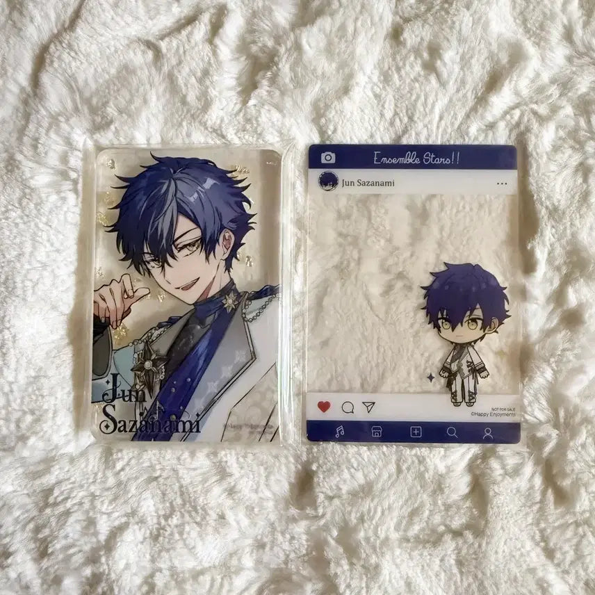 [BUNJANG] Ensemble Stars! Momopara Offline Popup Frame Acrylic Block &amp; Photocard Set - Jun Sazanami &amp; Eve (Eden) / 앙스타 모펀 16특전 7특전 아크릴 블럭 포토카드 사자나미 쥰 에덴 이브 앙상블스타즈 오프라인 팝업 프레임 클리어 포카