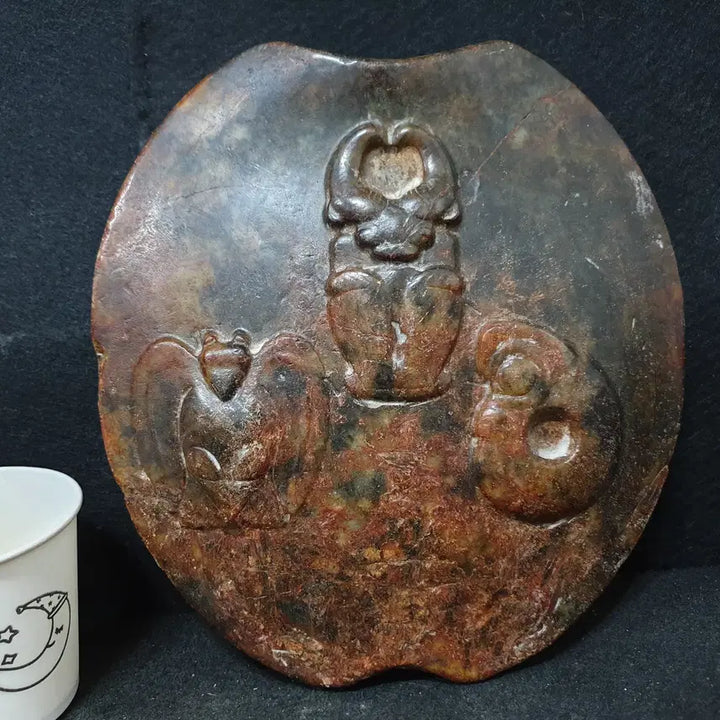 [BUNJANG] Hongshan Jade Animal Carving on Excavated Tortoise Shell / (수원만물)출토 거북등에 조각된 동물상 홍산옥기
