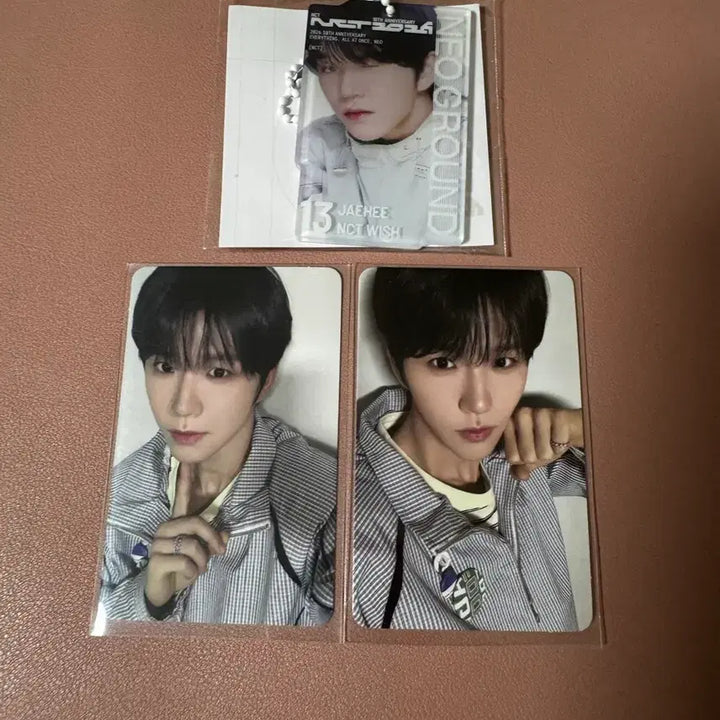 [BUNJANG] NCT NCT WISH Jaehee Lenticular Keyring / 엔시티 10주년 엔시티위시 재희 렌티큘러 키링, 트레카포카 일괄