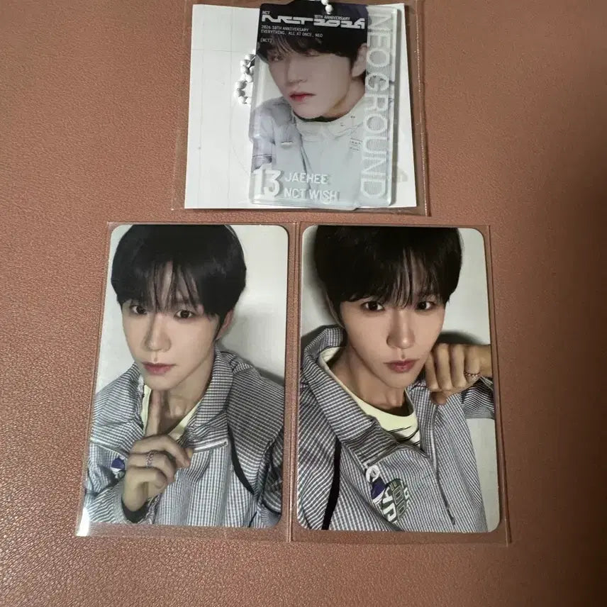 [BUNJANG] NCT NCT WISH Jaehee Lenticular Keyring / 엔시티 10주년 엔시티위시 재희 렌티큘러 키링, 트레카포카 일괄