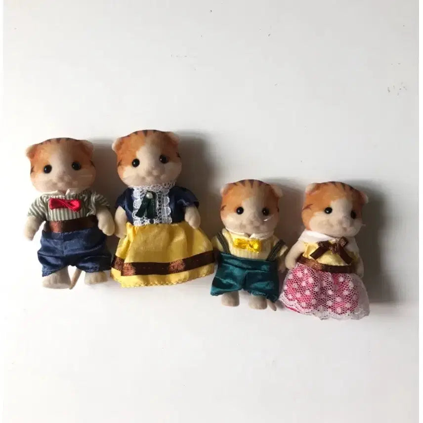 [BUNJANG] Discontinued Sylvanian Families Maple Cat Family / 단종 실바니안 메이플캣 가족
