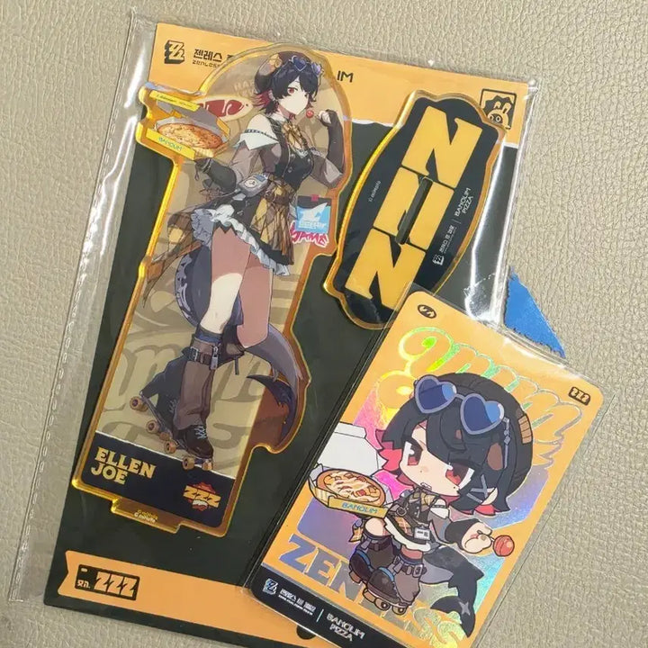 [BUNJANG] Zen Zenzhe Acrylic Stand &amp; Unused Photocard Set / (미개봉) 반올림피자 젠존제 아크릴 스탠드&amp;미사용 카드