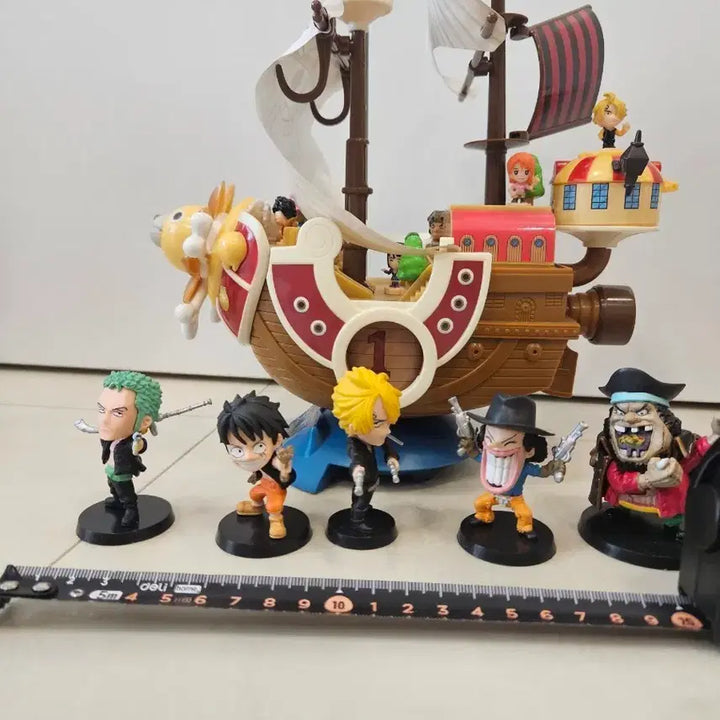 [BUNJANG] Bandai One Piece Thousand Sunny Ship with Figure Set / 반다이 원피스 써니호