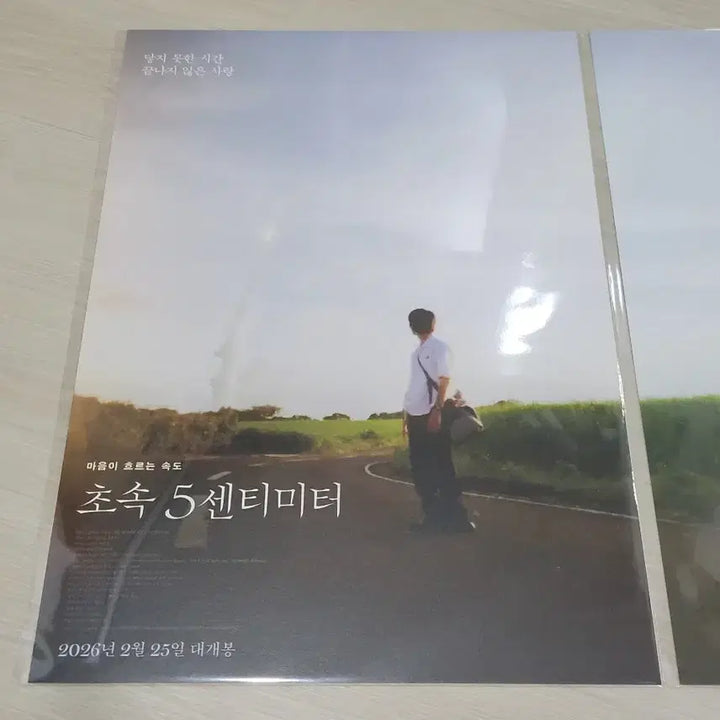 [BUNJANG] 5 Centimeters Per Second 3-Set (Poster + Movie Title) / [전용박스 안전포장] 초속5센티미터 3종 세트 (포스터+무비타이틀)
