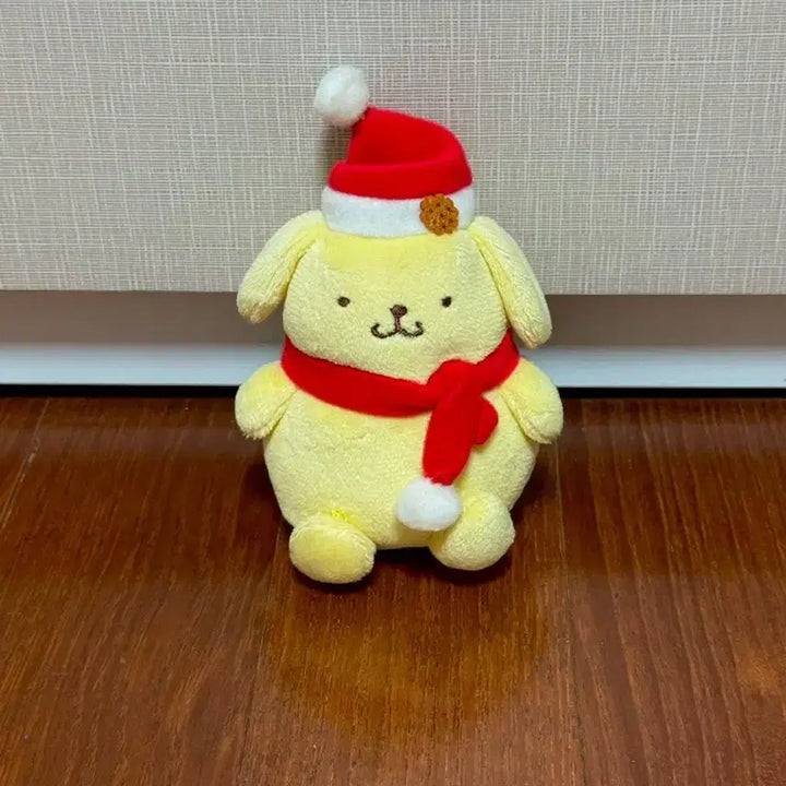 [BUNJANG] Sanrio Pompompurin Vintage Cafe Limited Plush / 2014 고전 카페 한정 산타 폼폼푸린