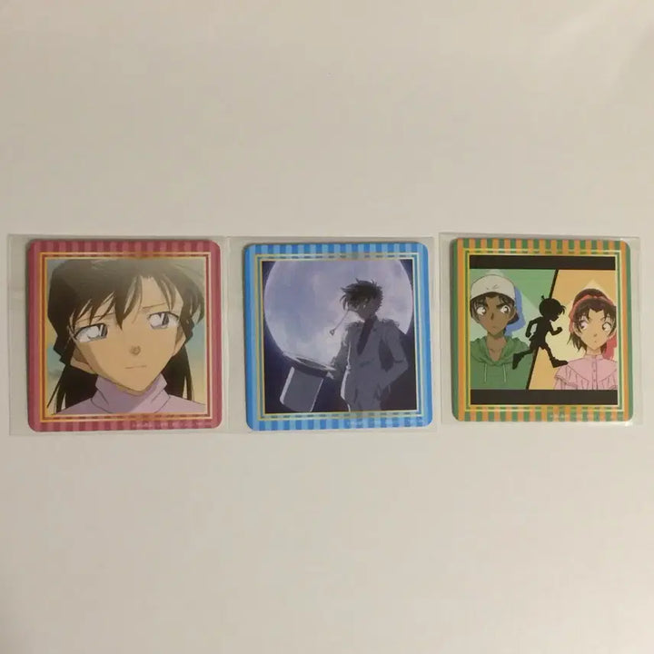 [BUNJANG] Detective Conan ConanLand Opening Art Coaster Set (3 Types) / 명탐정 코난 2024 코난랜드 오프닝 아트 코스터 3종 세트