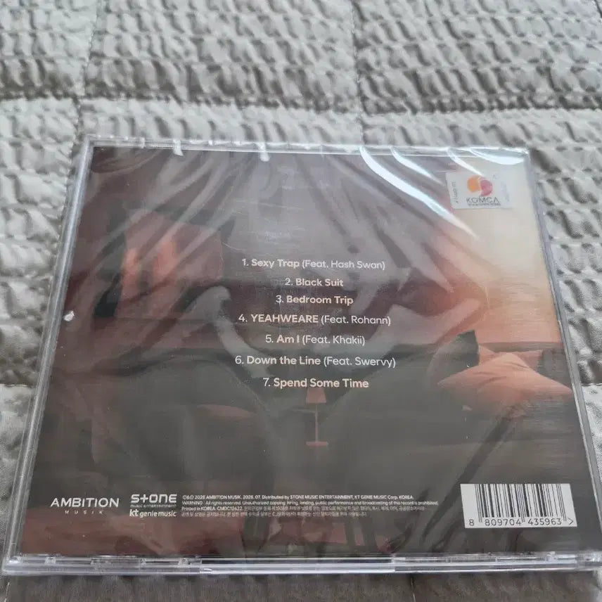 [BUNJANG] Untel BEDROOMTRIP Signed Album CD (Sealed) / 언텔 BEDROOMTRIP 사인반 cd 미개봉