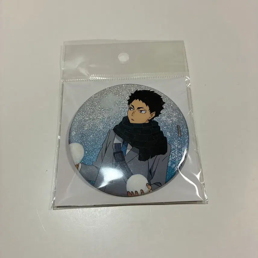 [BUNJANG] Haikyuu!! Akaashi Keiji Winter Can Badge (Sealed) / 미개봉) 하이큐 아카아시 겨울 캔뱃지