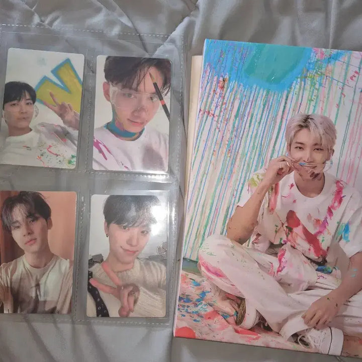 [BUNJANG] SEVENTEEN Wonwoo Carat Ver. Photocard Set / 페더썬 캐럿반 원우 판매합니다