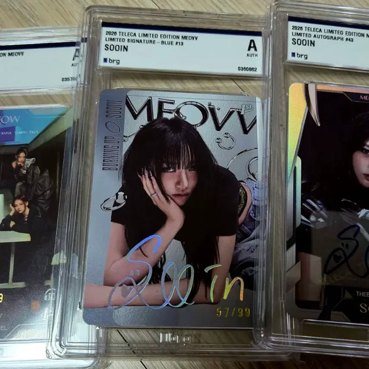 [BUNJANG] Terroca Miyaho Suin 2026 Limited Edition Signature Print Auto Card Bundle Set / 바로발송)) 2026 테레카 KPOP 미야오 수인 오토 / 99한정 시그니처 인쇄오토 / SP 레코드싱글 / 99한정 팀카드 리미티드