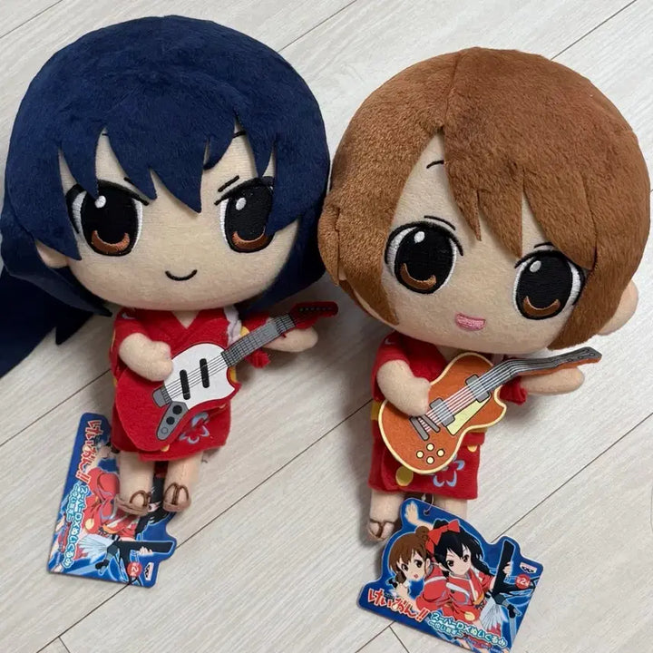 [BUNJANG] K-ON! Yui Hirasawa Azusa Nakano Yukata Plush Set / 케이온 슈퍼 DX 유이아즈 누이구루미 누이 유카타 히라사와 유이 나카노 아즈사