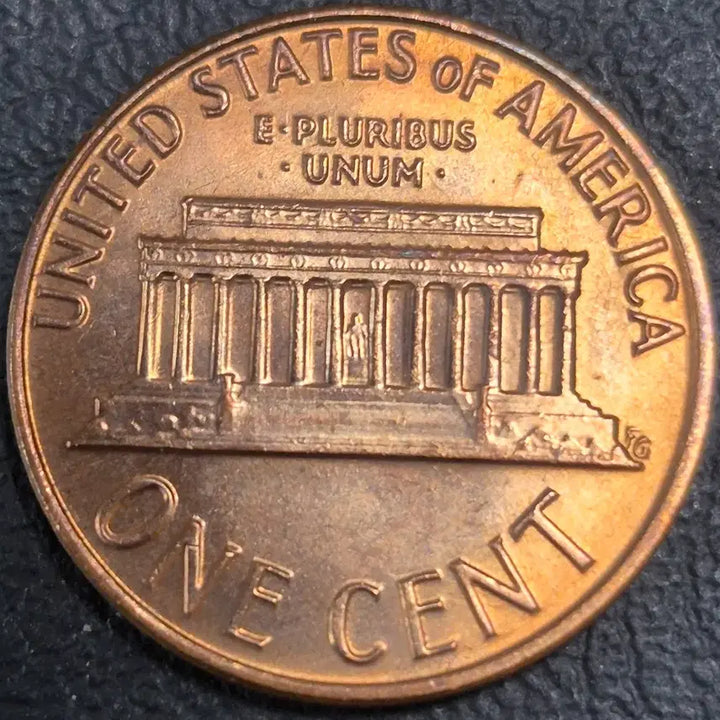[BUNJANG] 1977 D Lincoln Cent - Mint Error (Uncirculated) / 1977년 D 링컨 1센트. 얼굴 다이 크맄선. 민트 에러 (완전미사용)