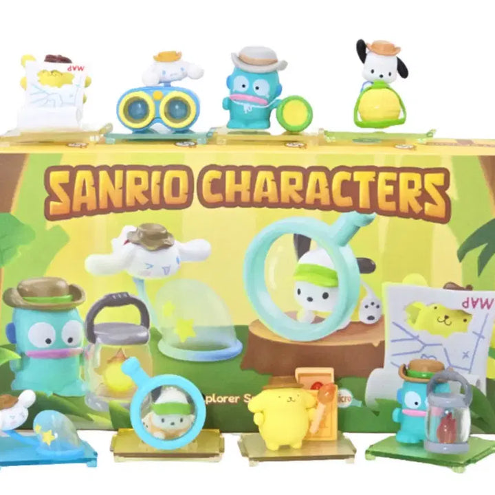 [BUNJANG] Sanrio Explorer Series Random Box Bundle (Sealed) / 미개봉) 산리오 랜덤 풀박 탐험가시리즈 랜박 풀박스 포챠코 한교동 폼폼푸린 시나모롤