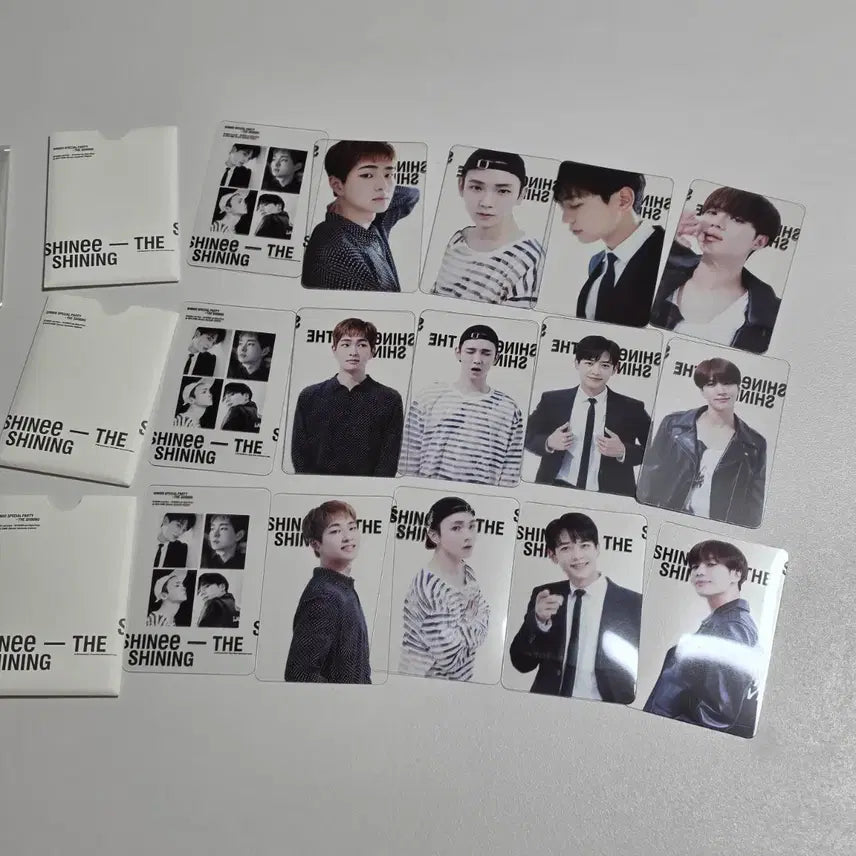 [BUNJANG] SHINee The Shining 2018 Fanmeeting Clear Photocard Set / 샤이니 2018 팬미팅 입장 포토카드 더 샤이닝