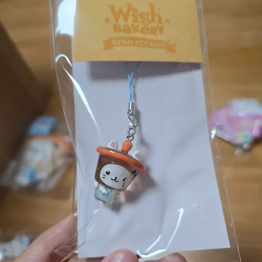 [BUNJANG] Yushi Bubble Cat Resin Keychain / (미개봉) 유우시 버블냥 레진 폰줄