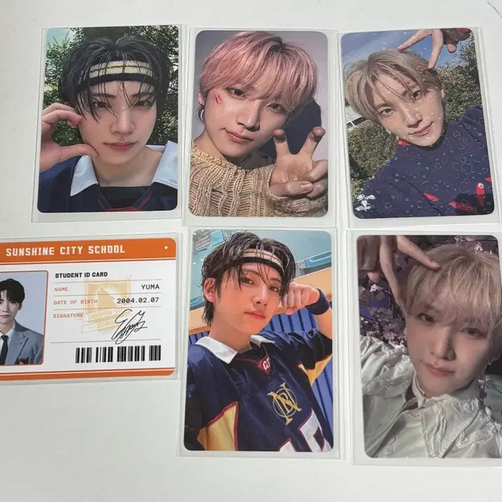 [BUNJANG] ENHYPEN Yuma Photocard Bundle Set (Sunshine City, Weverse Shop) / 앤팀 유마 포카 일괄 양도 세투논 르네존 선샤인시티 first howling 사미다레 위버스샵