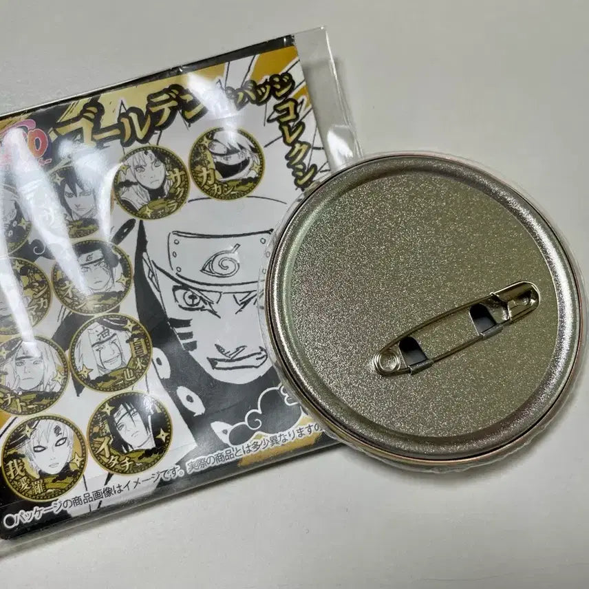 [BUNJANG] Naruto Minato Jump Golden Can Badge Collection Original Art / 나루토 미나토 점프 골든 캔뱃지 컬렉션 원화