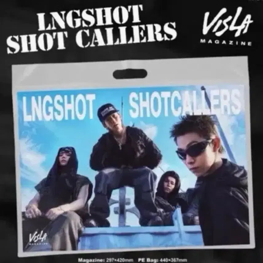 [BUNJANG] LNGSHOT SHOT CALLERS Magazine Version Album (Sealed) / 롱샷 매거진 앨범 shot callers 미개봉