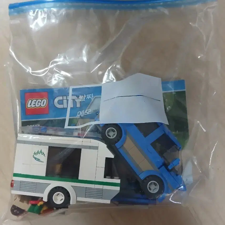 [BUNJANG] LEGO 60117 Vehicle and Camper Van / 레고 60117 자동차와 캠핑카