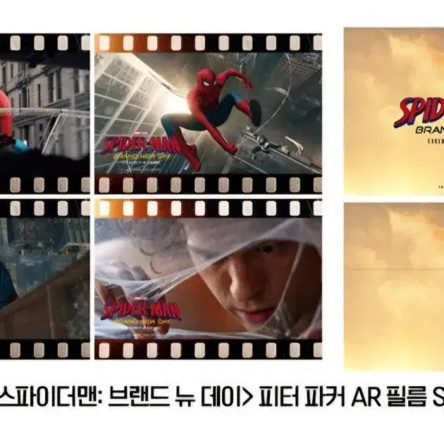 [BUNJANG] Spider-Man Peter Parker AR Film Set / (스파이더맨) 피터 파커 AR 필름 SET