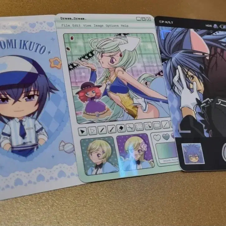 [BUNJANG] Charat Charat Change (Shugo Chara!) Toma Rulu Collaboration Photocard / 캐릭캐릭 체인지 캐캐체 토마 루루 포토카드 콜라보