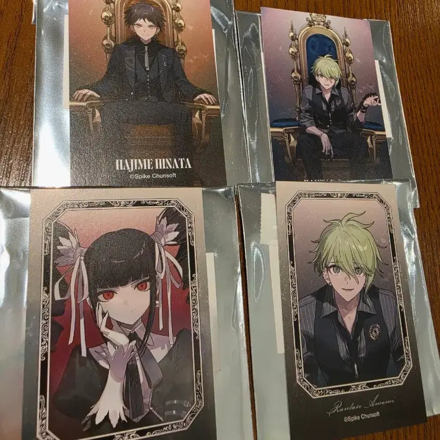[BUNJANG] Danganronpa Throne Trading Illustration Card Bundle Set / 단간론파 왕좌 트레이딩 일러스트 카드 일괄 판매