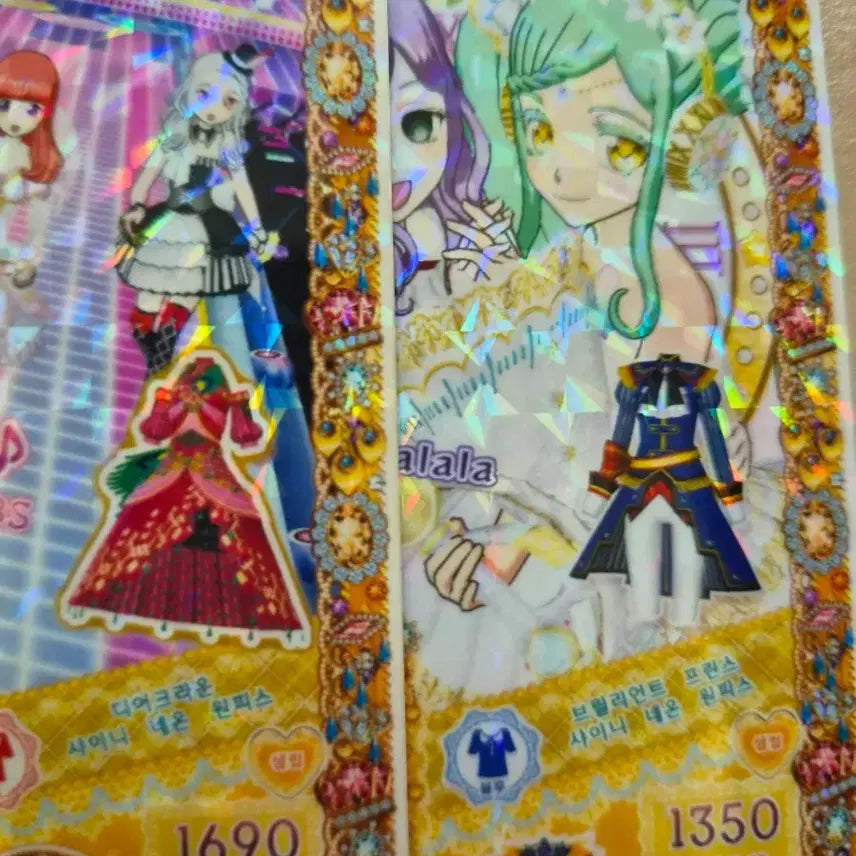 [BUNJANG] Pripara Ticket Bundle Set - Shiny Neon Mint, Hibiki / 일괄) 프리파라 티켓 샤이니네온 민트,히비키 원피스 판매