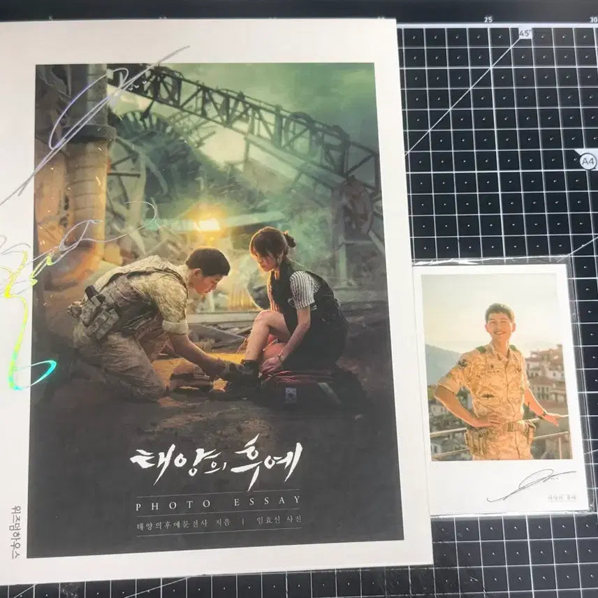 [BUNJANG] Descendants of the Sun Photo Essay + 10 Photocard Set / 태양의 후예 포토에세이 + 포토카드 10장 포함