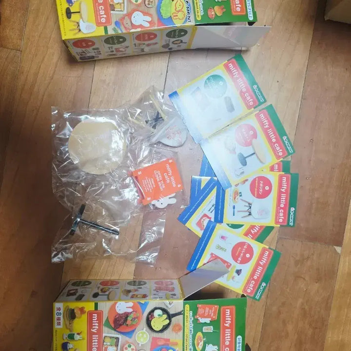 [BUNJANG] Miffy Cafe Miniature Set Bundle / 미피 카페 리멘트 집기 일괄