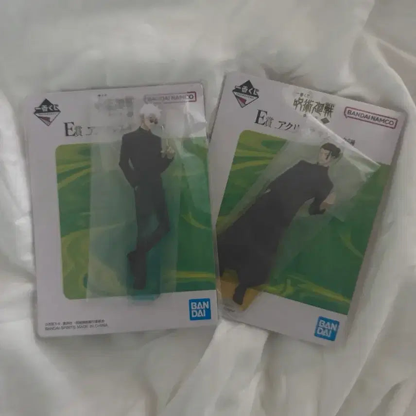 [BUNJANG] Gojo Satoru &amp; Geto Suguru Water and Fire Arc Prize Acrylic Stand / 고죠 게토 회옥옥절 제일복권 아크릴