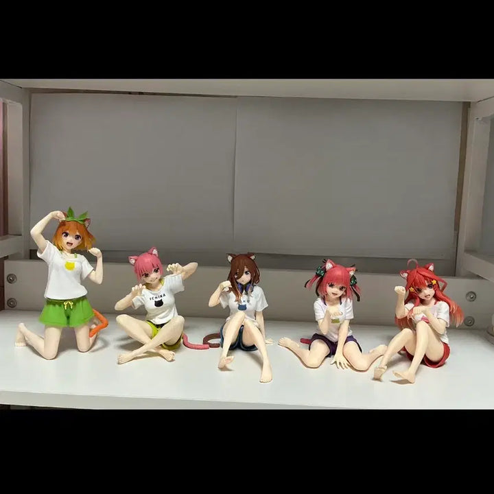 [BUNJANG] The Quintessential Quintuplets Desktop Figure Set (Box Included) / (5개일괄)5등분의 신부 데스크탑 피규어(박스O)
