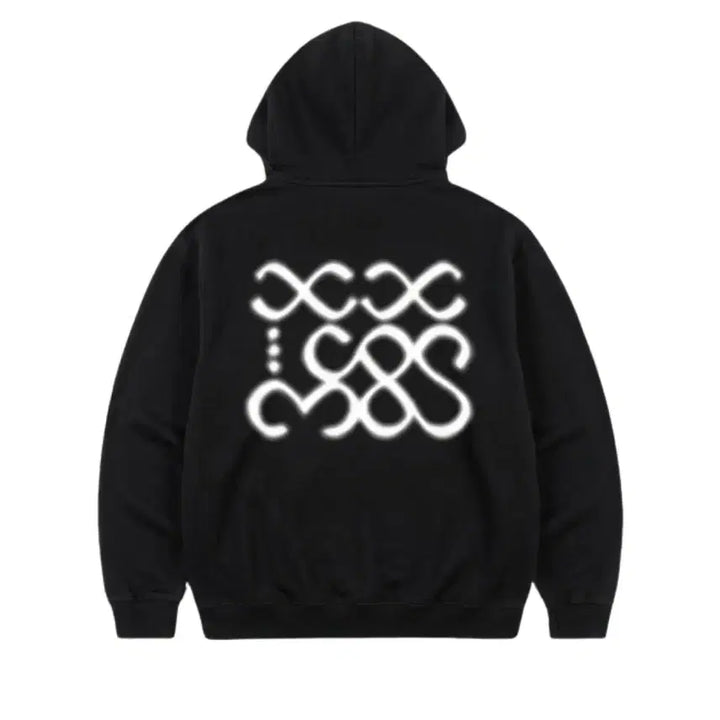 [BUNJANG] BIGBANG 20th Anniversary Cosmos Zip-Up Hoodie Black / 빅뱅 20주년 기념 코스모스 집업 후드 블랙