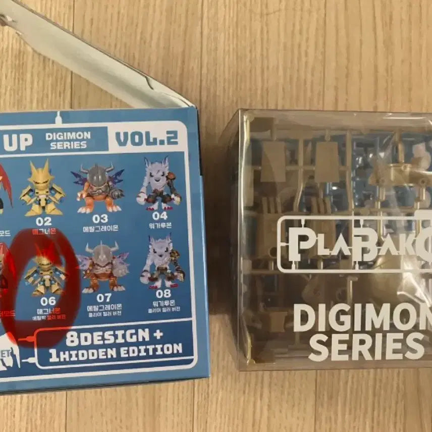[BUNJANG] Digimon Plastic Model Vol. 2 No. 6 Magnamon Metallic Version / 디지몬 프라바코 vol.2 6번 매그너몬 메탈릭버전