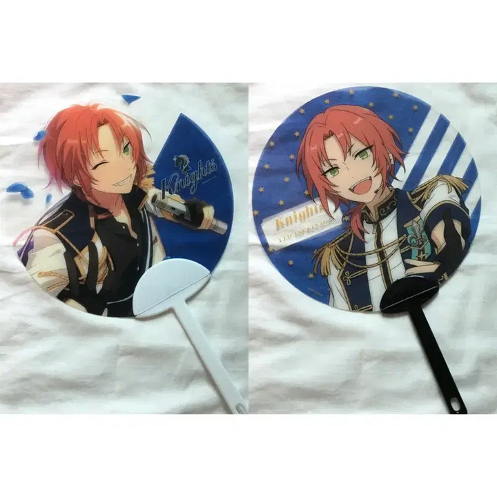 [BUNJANG] Ensemble Stars Tsuknaga Leo Uchiwa Fan Set / 앙스타 츠키나가 레오 부채 세트 양도