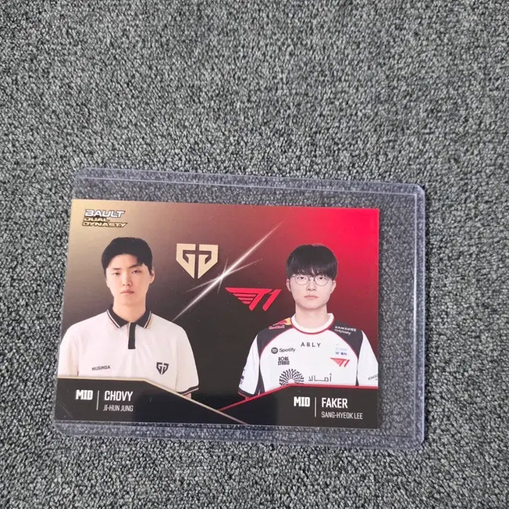 [BUNJANG] T1 Faker &amp; Gen.G Chovy Edition Trading Cards / T1 페이커 쵸비 젠지 티원 에디션 Bault faker chovy