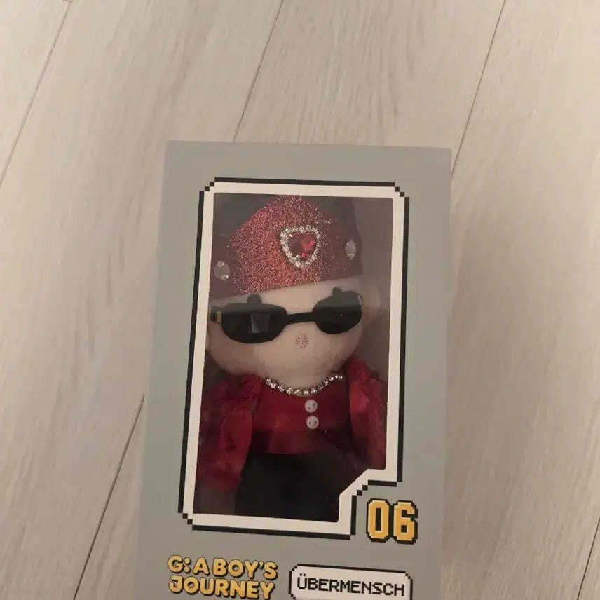 [BUNJANG] G-Dragon x PAMBOYS G:A Boys Journey Plush Keychain F Version / 지드래곤 x 팸 팝업 G:A 보이즈 저니 플러시 키링 F 버전