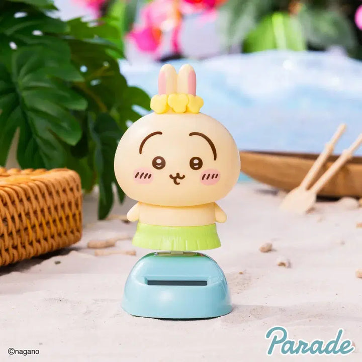 [BUNJANG] Chiiikawa Mermaid Island Secret Yurayura Figure Usagi / 치이카와 먼작귀 인어섬의 비밀 머메이드 아일랜드 유라유라 솔라 태양광 피규어 우사기