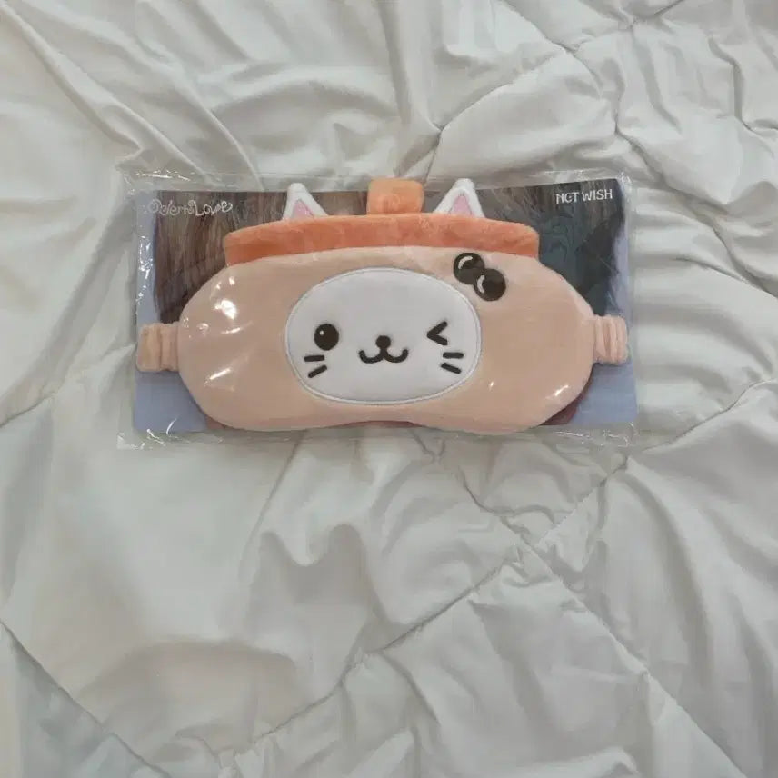[BUNJANG] NCT WISH Osaki Yushi Bubble Nyan Sleep Mask / 엔시티위시 오드투러브 팝업 유우시 버블냥 안대