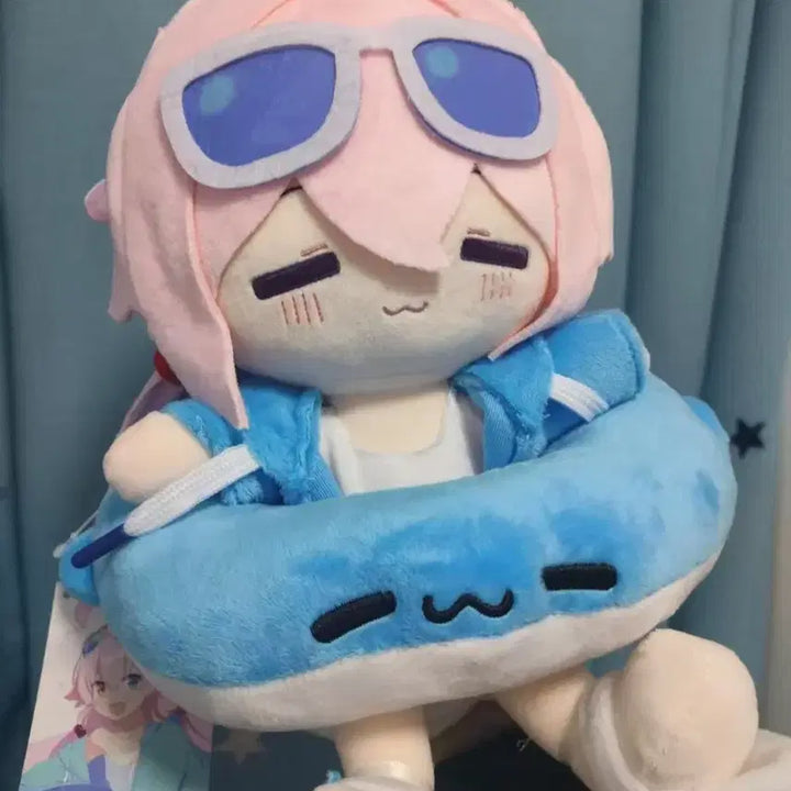 [BUNJANG] Blue Archive Hoshino Swimsuit Plush / 블루아카이브 호시노 수영복 요스타 공식 인형