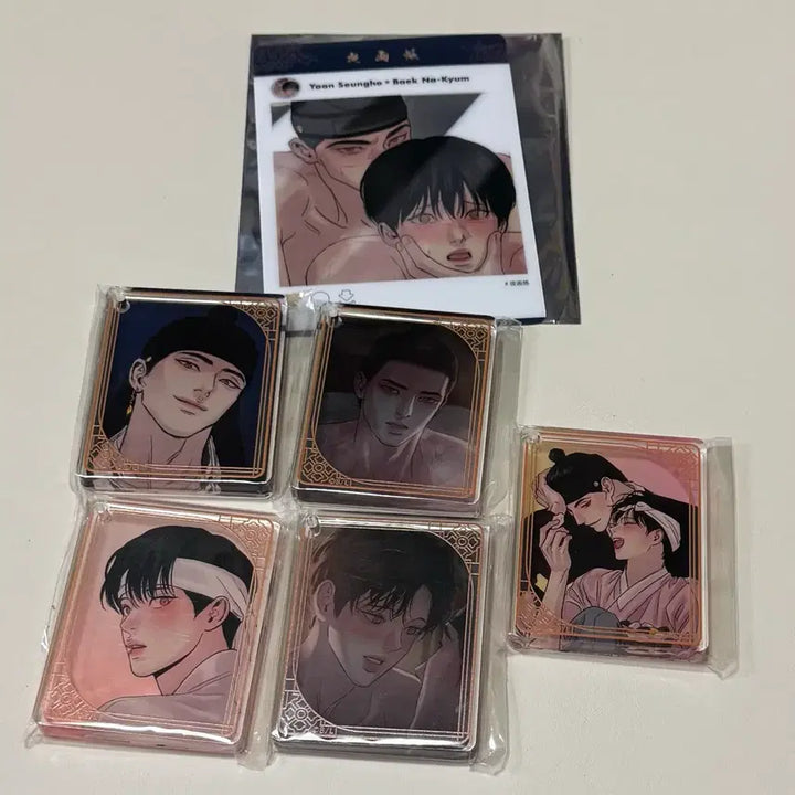 [BUNJANG] Painter of the Night Animate Gratte Goods Bundle Set / 야화첩 애니메이트 그라떼 굿즈