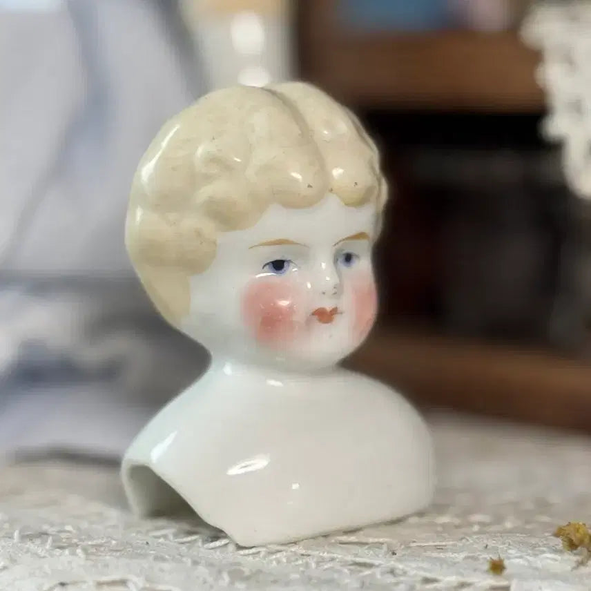[BUNJANG] Antique German China Head Doll / 독일 앤틱  헤드돌