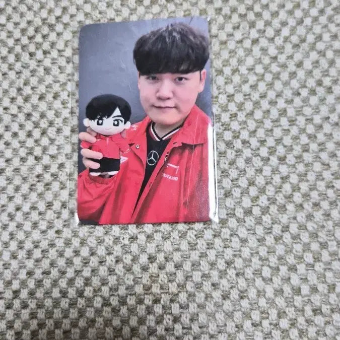 [BUNJANG] T1 Gumayusi Plush Special Photocard Set (2 Types) / 미개봉)T1 구마유시 인형 특전 포토카드 2종