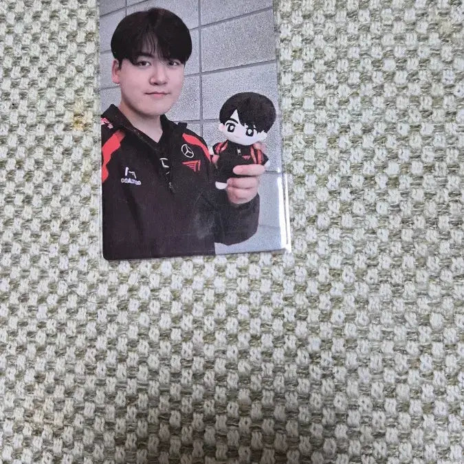 [BUNJANG] T1 Gumayusi Plush Special Photocard Set (2 Types) / 미개봉)T1 구마유시 인형 특전 포토카드 2종